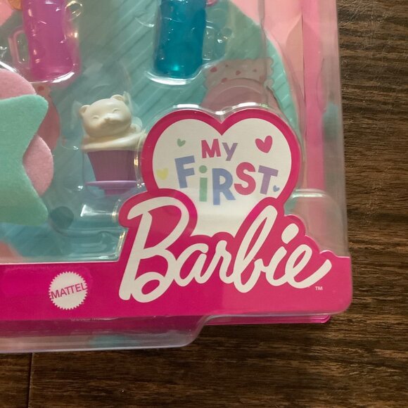 My First Barbie Pet Unicorn Horse Bear Birthday Party Playset Mattel For Ages 3+ - Picture 4 of 7